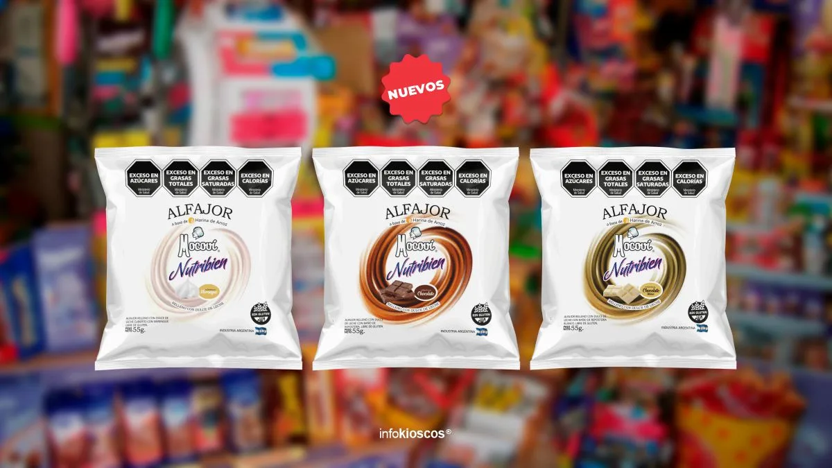 Mocoví lanzó los alfajores Nutribien Mocoví: 3 opciones sin gluten que tenés que probar