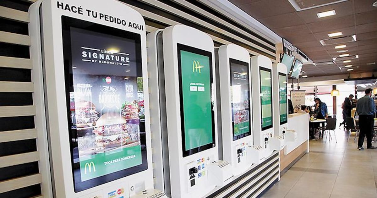 TENDR N PANTALLAS T CTILES QUE PERMITIR N REALIZAR LOS PEDIDOS Y PAGARLOS. McDonald’s lanza una red de kioscos digitales en sus locales