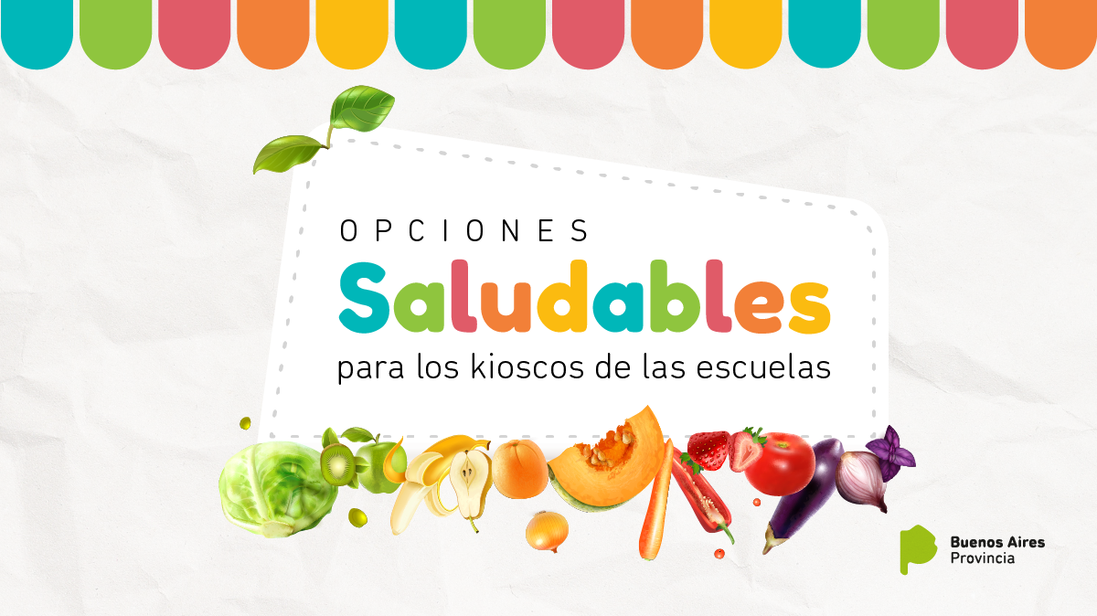 Más opciones saludables en los kioscos de las Escuelas